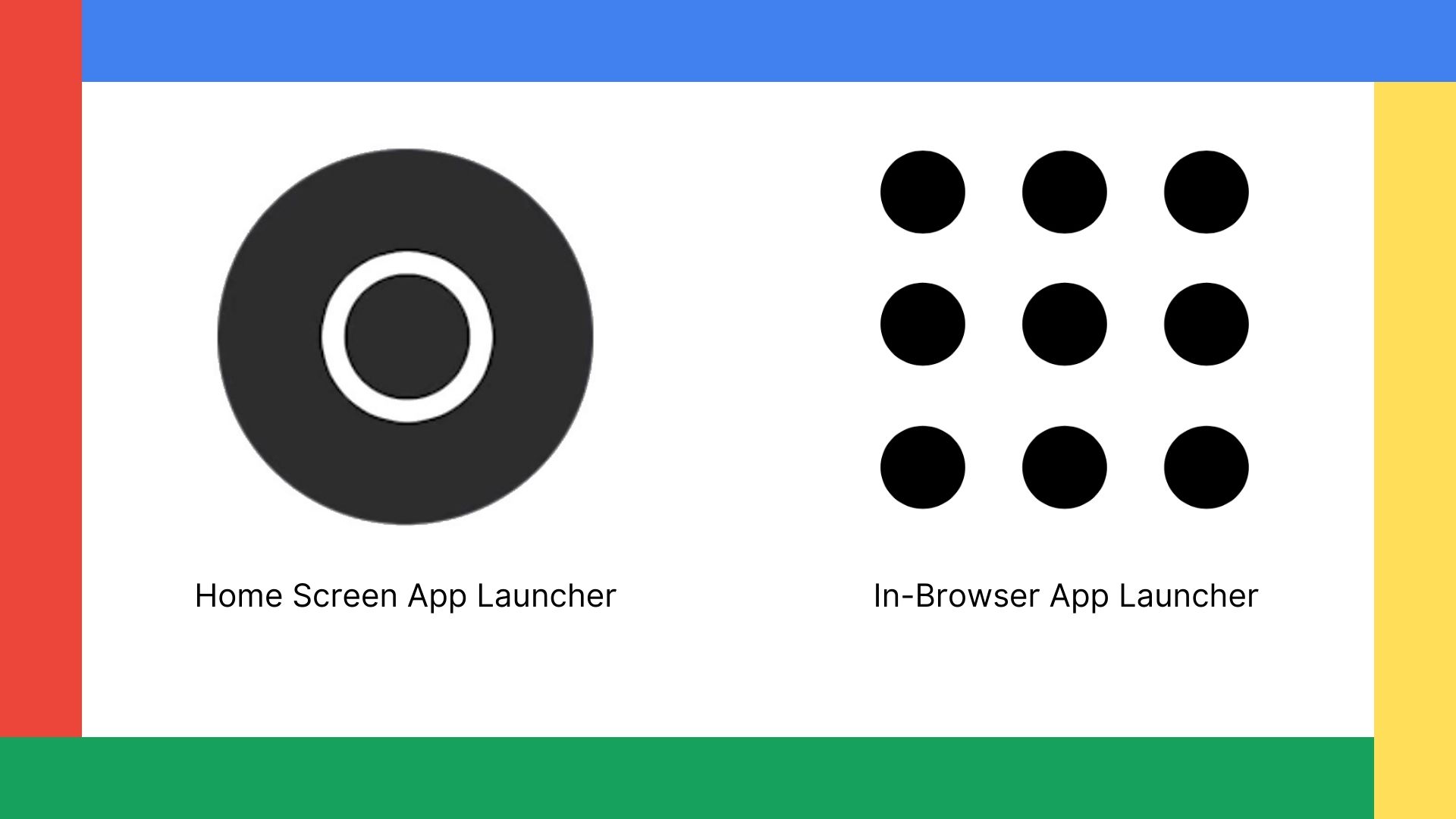 App Launcher Icons on the Chromebook Home Screen and Chrome Browser
